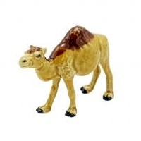 image camel medium ceramic miniature figurine