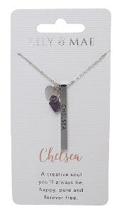 Chelsea Lily & Mae Personalised Necklace