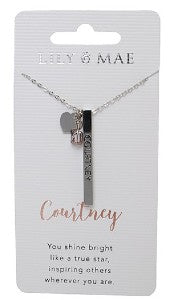 Courtney Lily & Mae Personalised Necklace