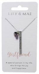 image Girlfriend Lily and Mae Personalised necklace