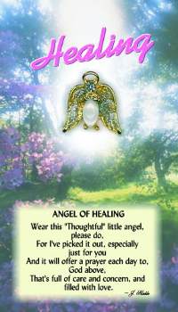 image Healing Guardian Angel Pin
