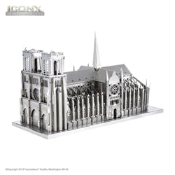 image Iconx Notre Dame De Paris Model Kit