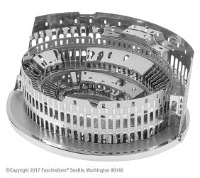 image Iconx Roman Colosseum Metal Earth kit