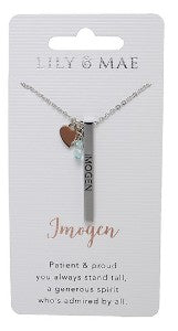 Imogen Lily & Mae Personalised Necklace