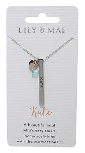 Kate Lily & Mae Personalised Necklace