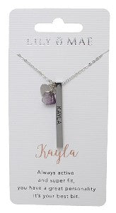 Kayla Lily & Mae Personalised Necklace