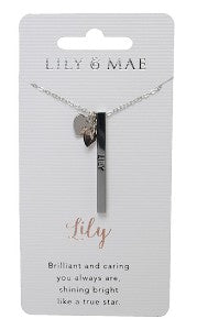 Lily Lily & Mae Personalised Necklace