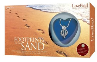love Pearl Footprints in the Sand Pendant Kit