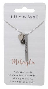 Mikayla  Lily & Mae Personalised Necklace
