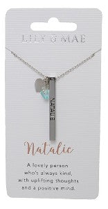 Natalie Lily & Mae Personalised Necklace