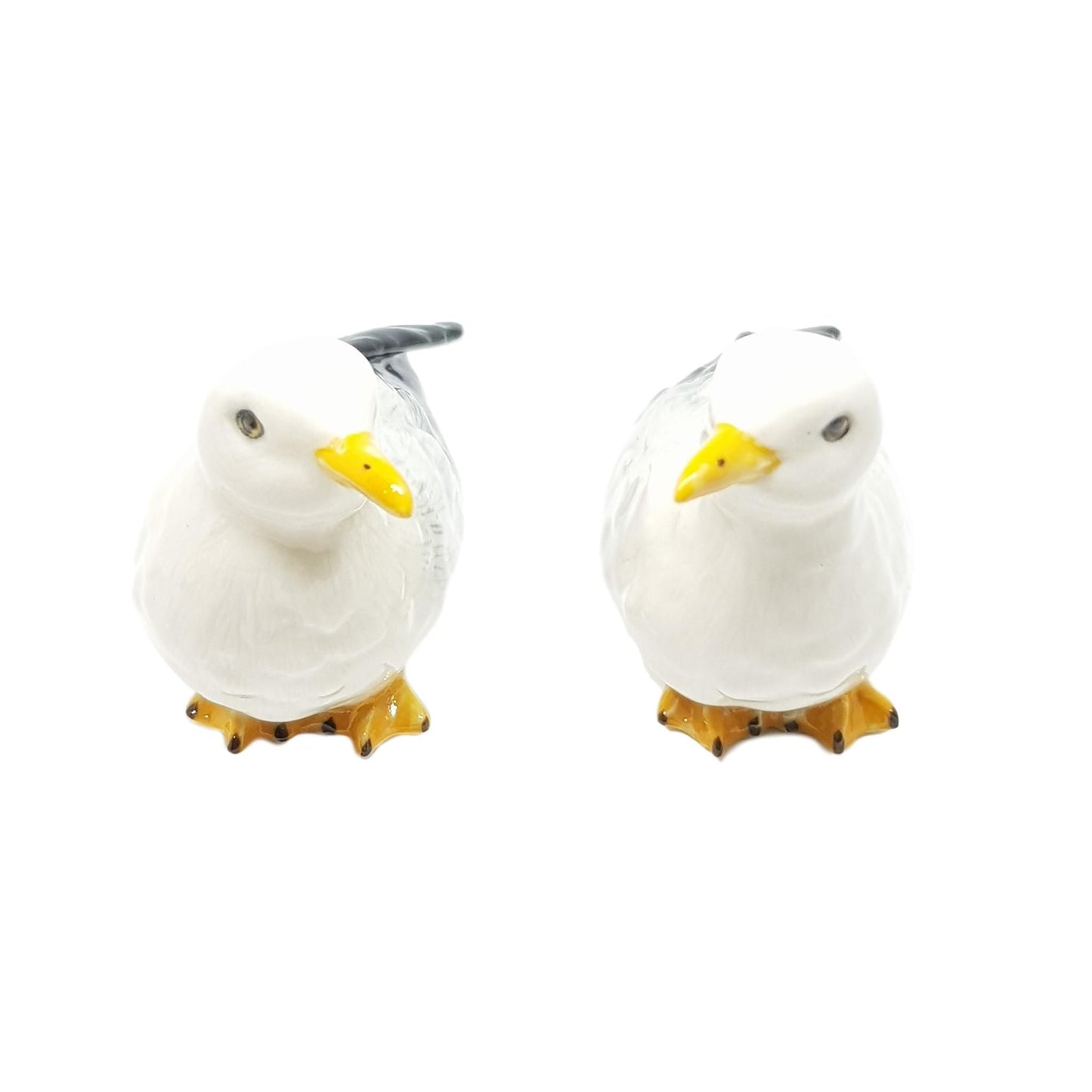 Seagull set 2 porcelain miniature