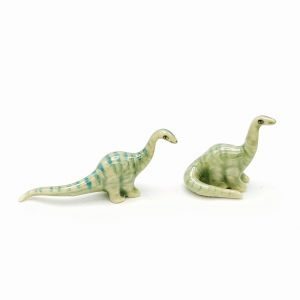 image Diplodoctus Porcelain Dinosaur Mini set L.9cm x W1.6cm x H3.8cm