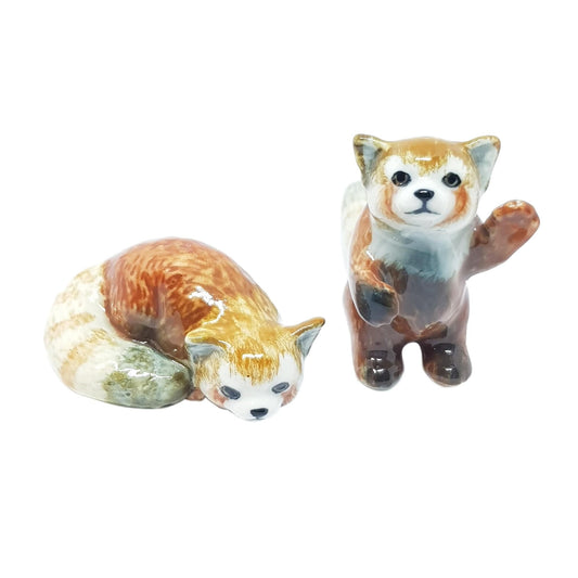 red panda miniature set 2
