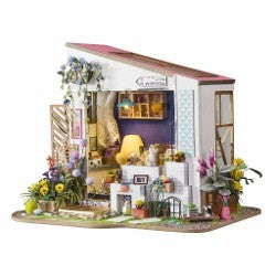 image Robotime Rolife Lilys Porch DIY Miniature Room Diorama Kit