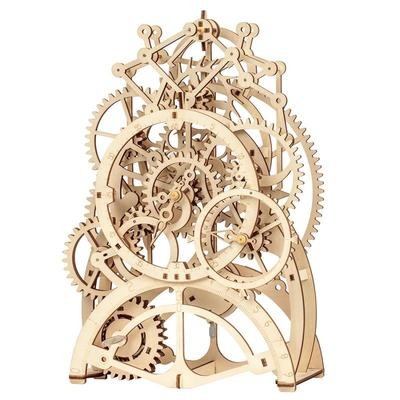 Robotime ROKR Mechanical  Wooden Pendulum Clock  Model Kit