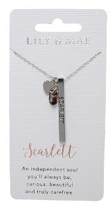 Scarlett Lily & Mae Personalised Necklace