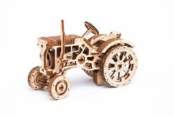 image Wooden City Tractor model kit