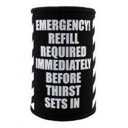 Emergency Refill Required Stubby Holder
